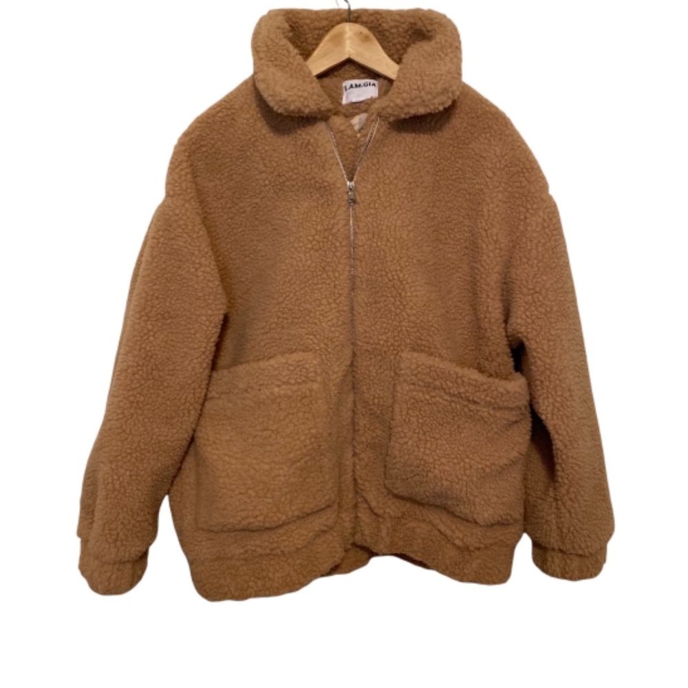 I AM GIA Shearling Pixie Jacket Small - Picture 2 of 9